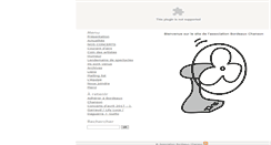 Desktop Screenshot of bordeaux-chanson.org